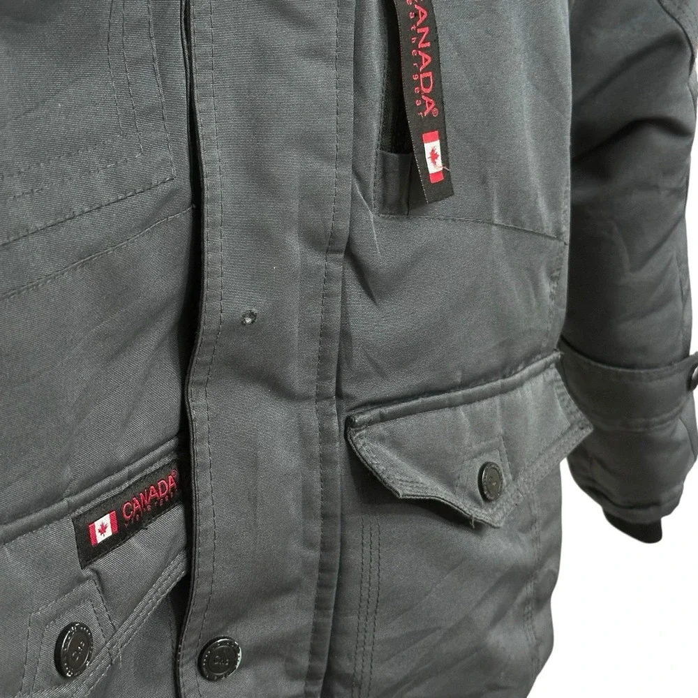 Canada Weather Gear Youth XS 5/6 Snow‎ Jacket Zip-out No Hood Snowboarding